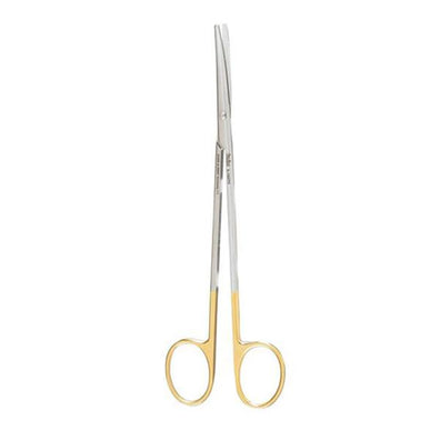 Scissors Metzenbaum 7" Blunt/Blunt Curved Standard Tungsten Carbide Ea